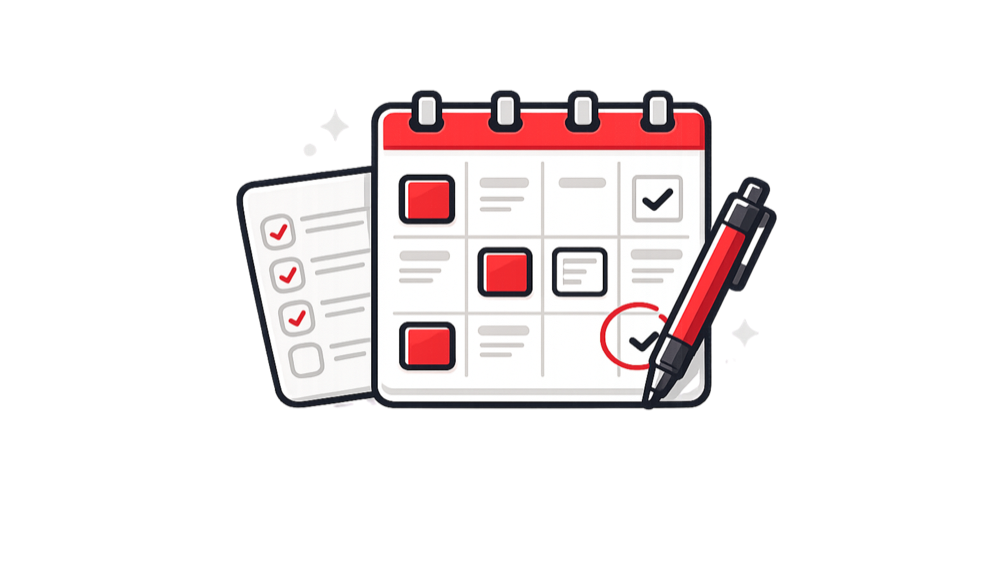 A monthly campaign plan